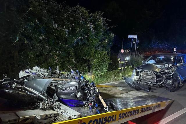 Incidente Di Clusane Diseo Lautista Alla Guida Dellauto Era