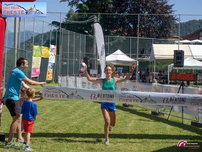 Giro delle Creste Beatrice Bianchi sigla il nuovo record