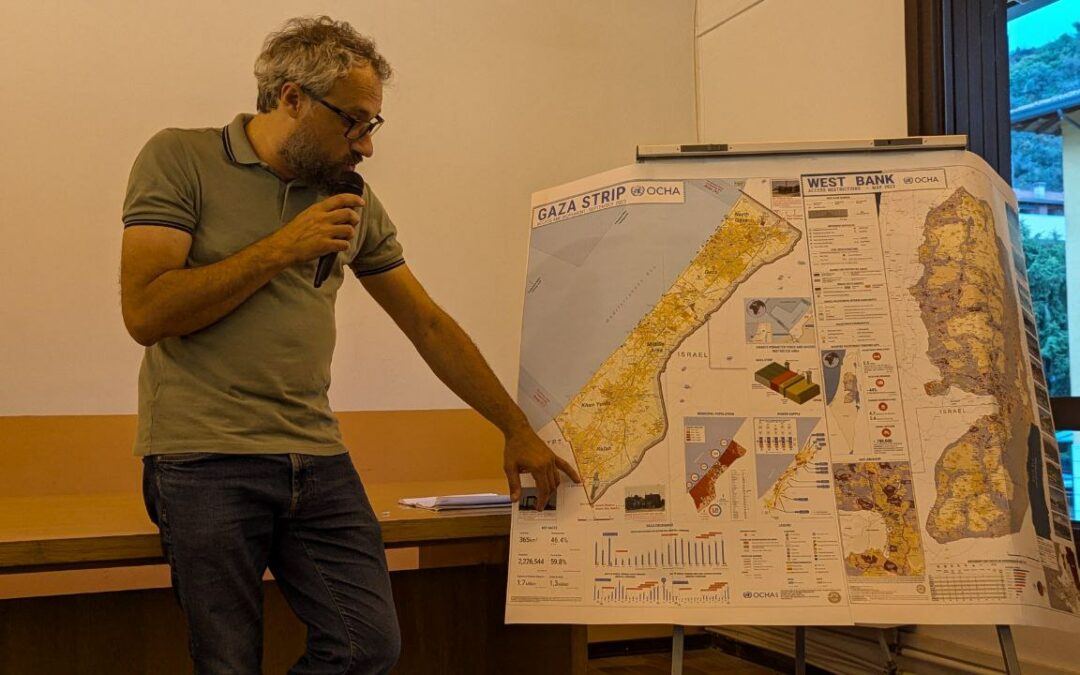 La Striscia di Gaza attraverso gli occhi di Fabrizio Minini, cooperante camuno