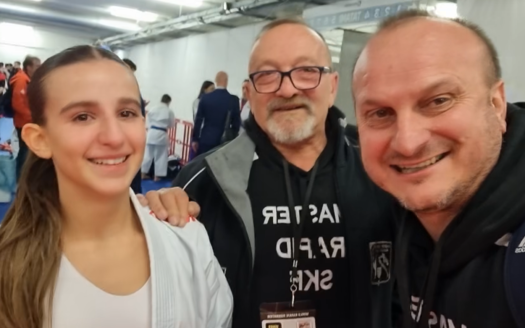 Noemi Sigismondi d’argento alla Venice Youth League di karate