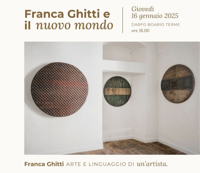 “Franca Ghitti e il nuovo mondo”: a Darfo visita al Museo e conferenza sull’artista camuna